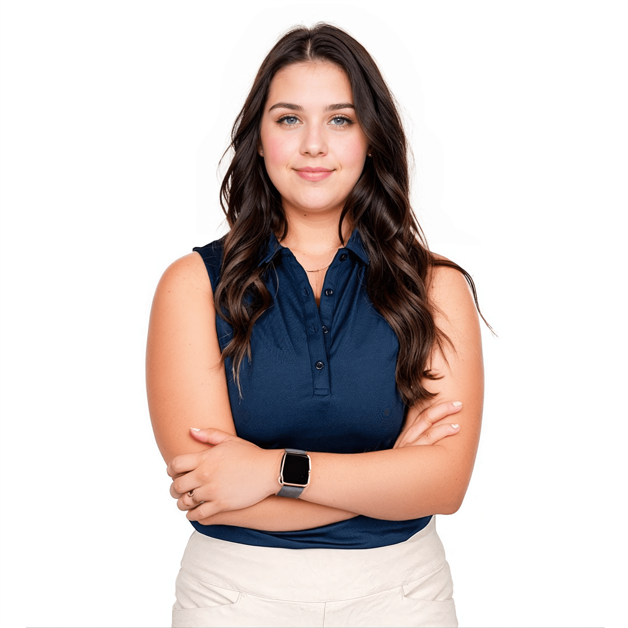 The Tips Women's (Sleeveless) Polo - themonogram manor 