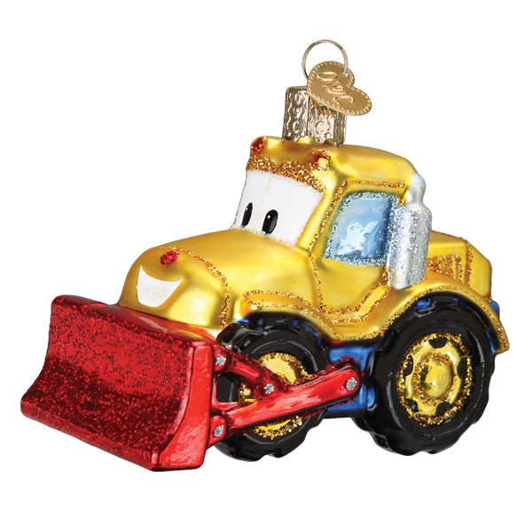 Bright - eyed Bulldozer Ornament - themonogram manor 
