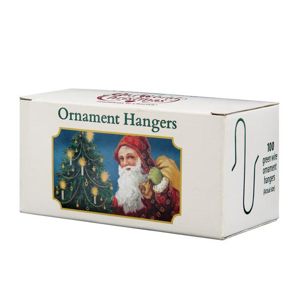 100 Green Ornament Hangers - themonogram manor 