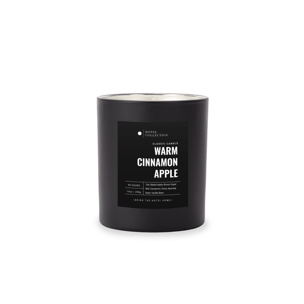 Classic Warm Cinnamon Apple Candle - themonogram manor 