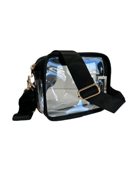 Clear Bag - Black - themonogram manor 
