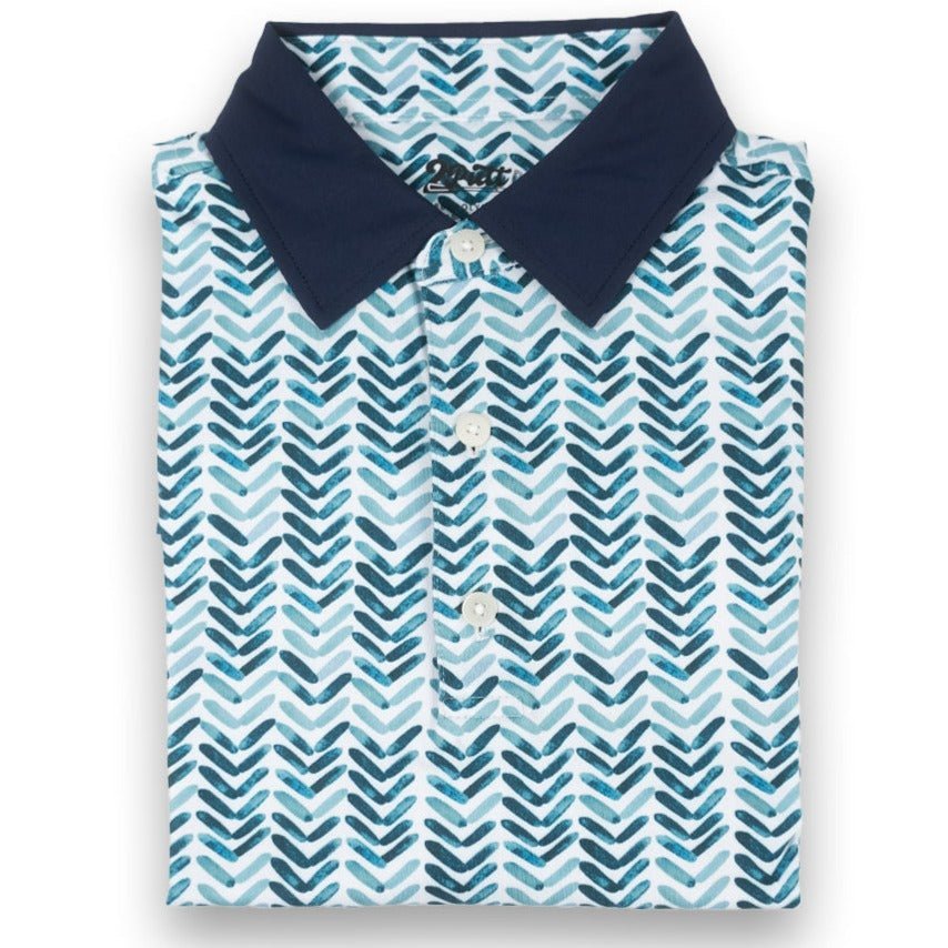 Flying V Men's Polo - themonogram manor 