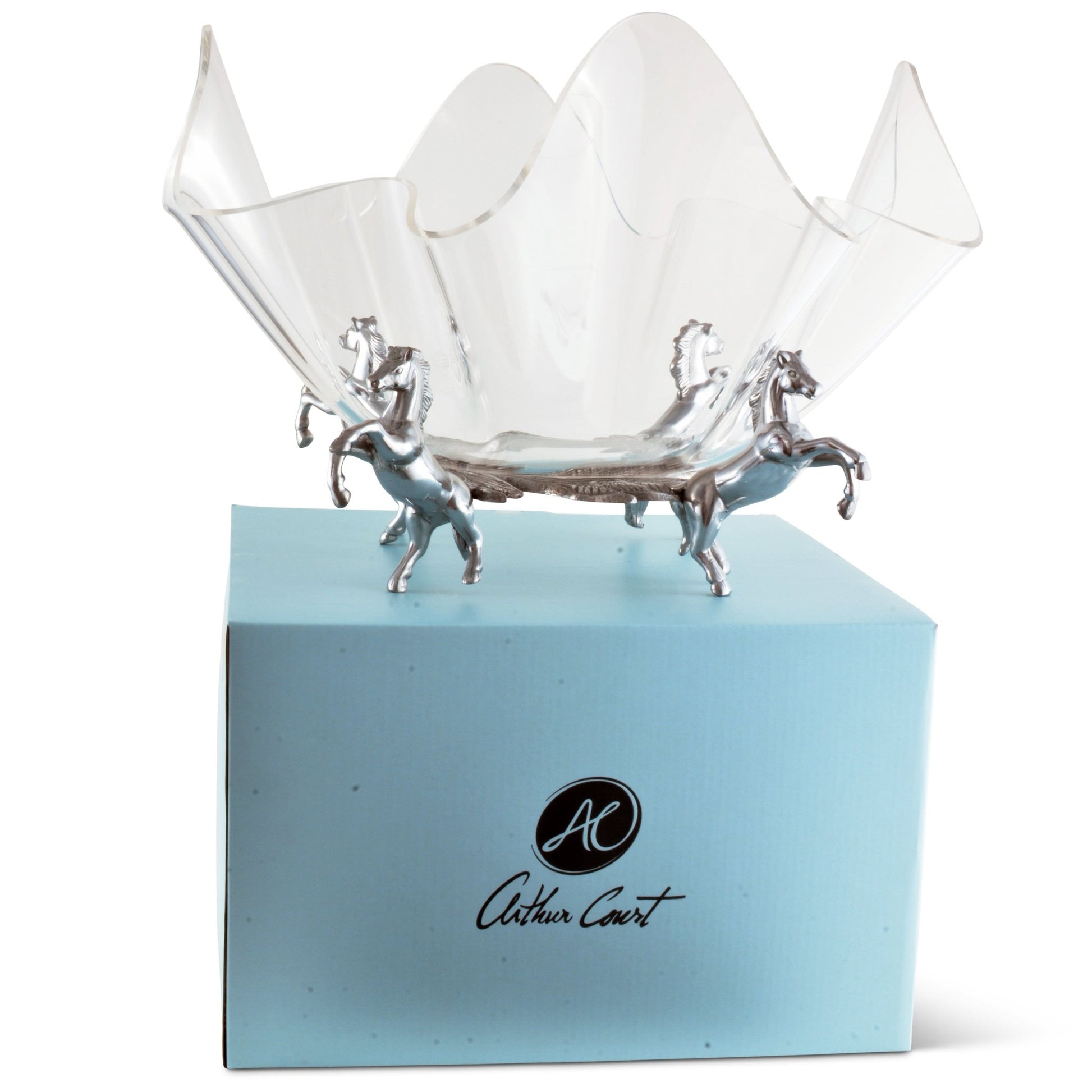 Horse Stand Acrylic Bowl 14 - themonogram manor 