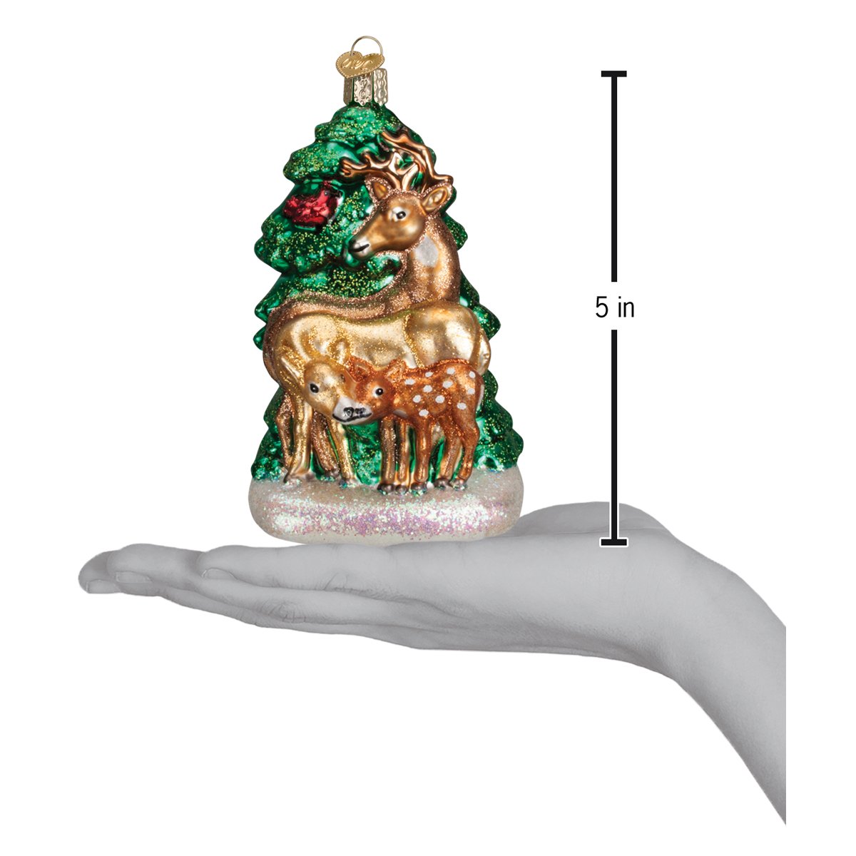 Deer Family Ornament - themonogram manor 