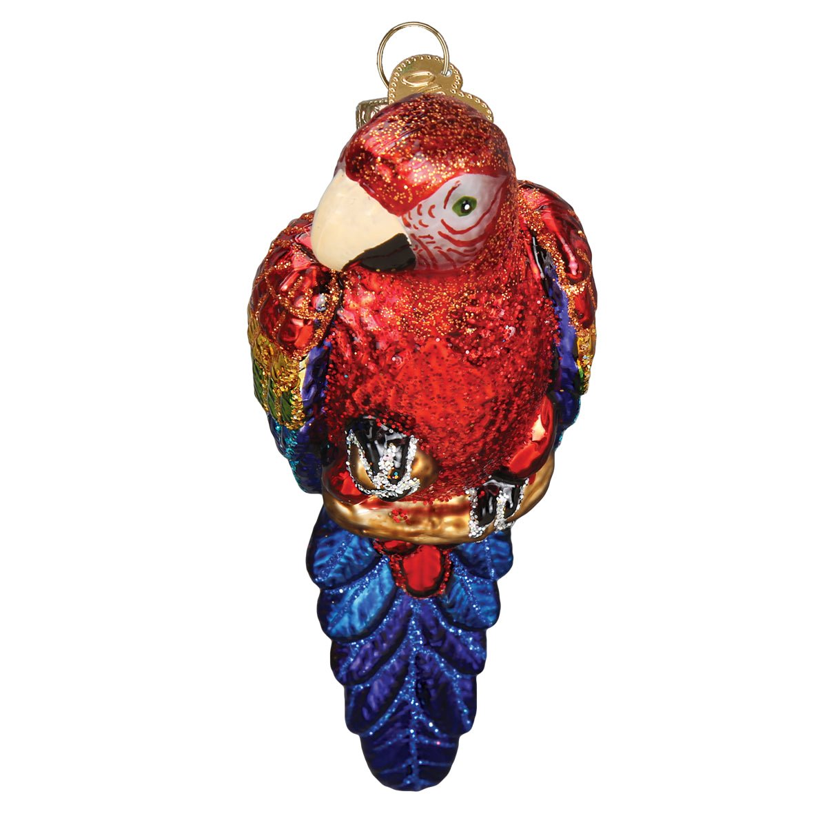 Tropical Parrot Ornament - themonogram manor 