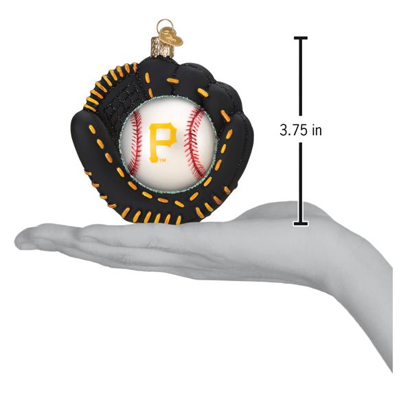 Pirates Baseball Mitt Ornament - themonogram manor 