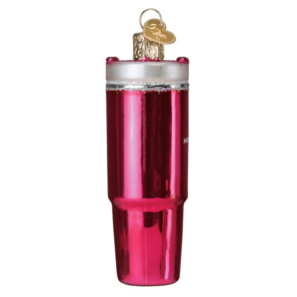 Pink Kringle Cup Ornament - #themonogram manor #