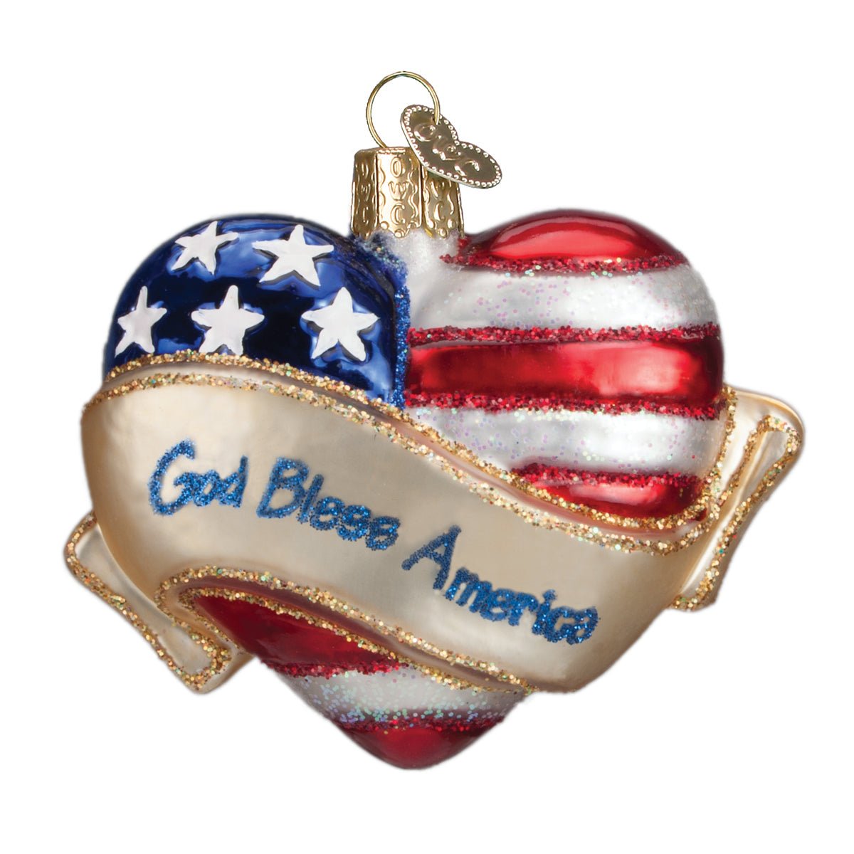 God Bless America Heart - themonogram manor 