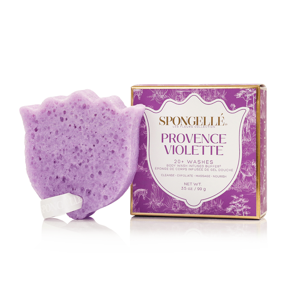 Provence Violette | Les Fleurs Body Buffer - themonogram manor 