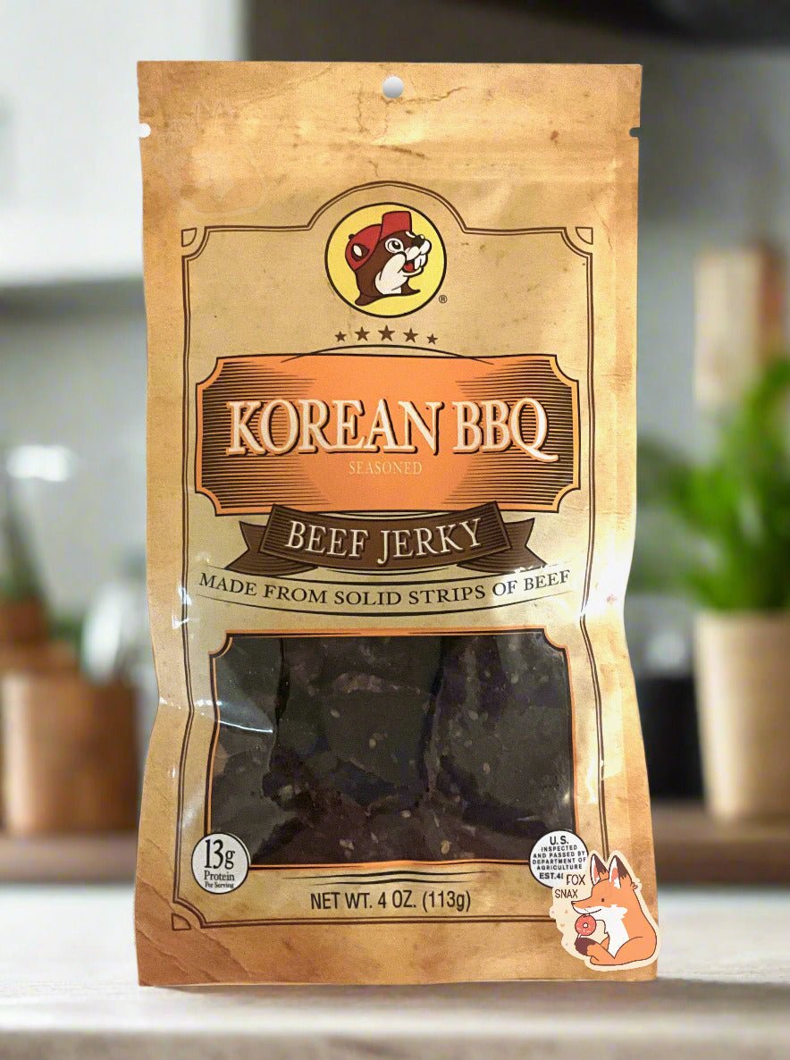 Buc - ee's Korean BBQ Beef Jerky - themonogram manor 