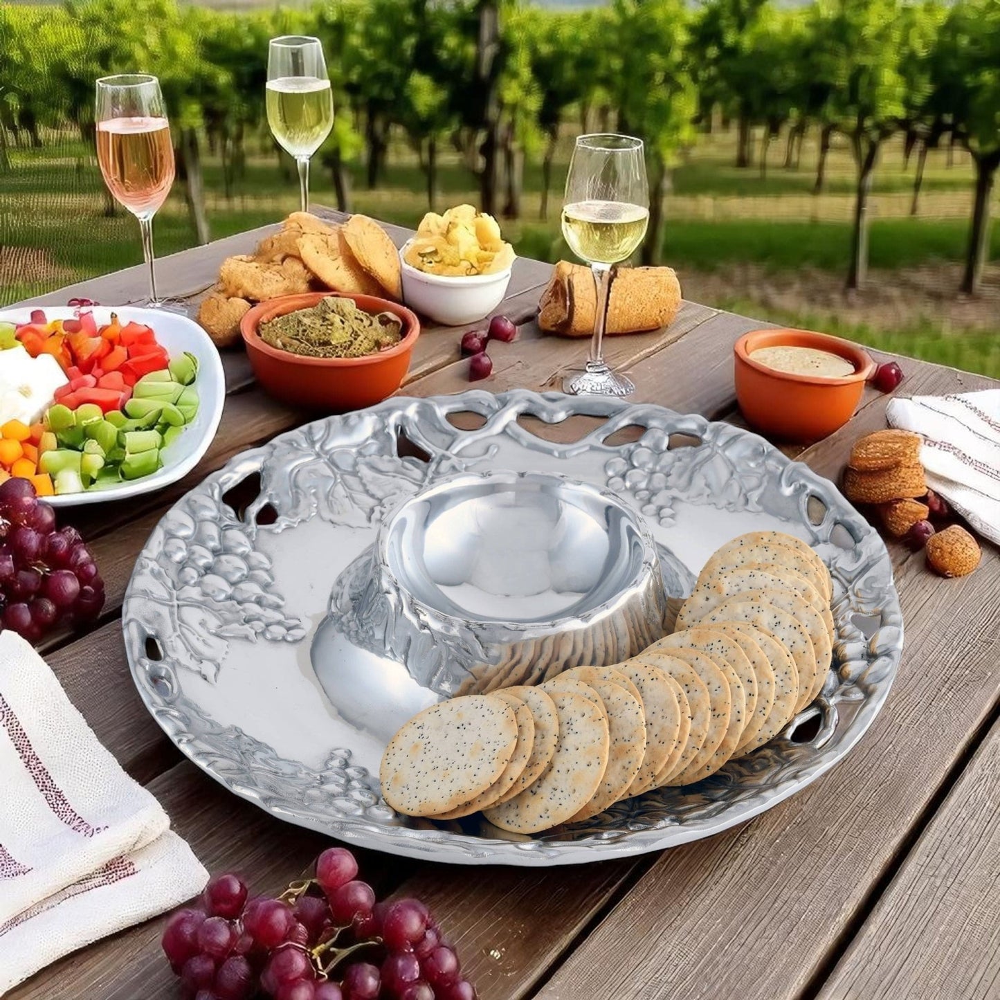 Grape Chip and Dip - themonogram manor 