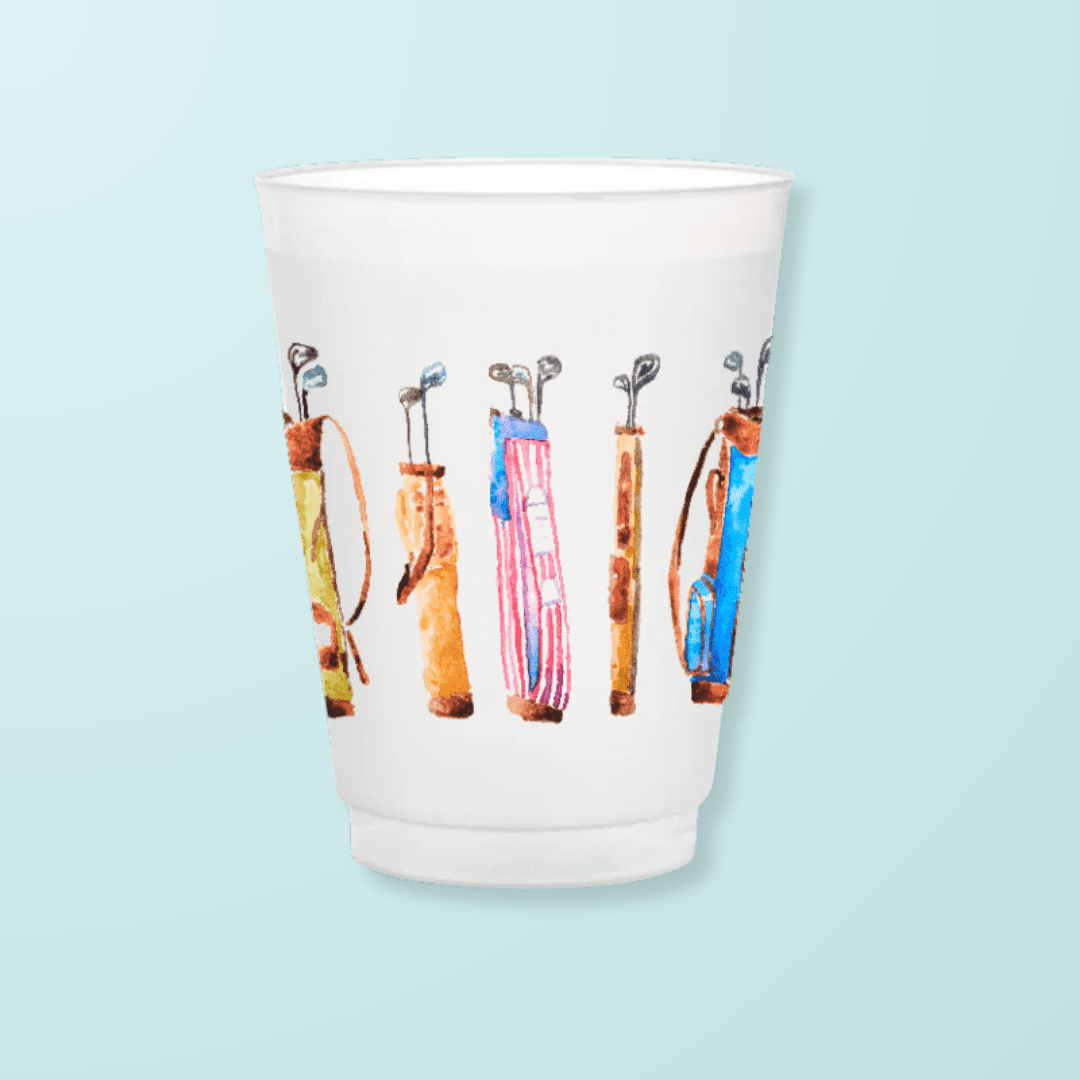 Plastic Golf Bag Cups - themonogram manor 