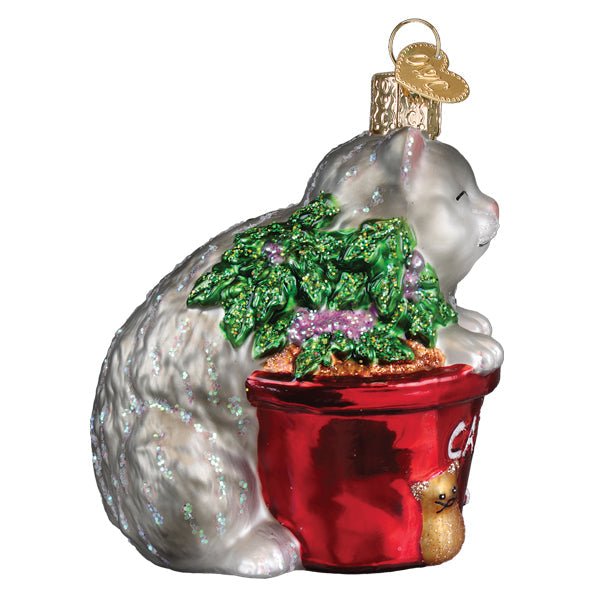 Catnip Cat Ornament - themonogram manor 