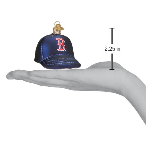 Red Sox Baseball Cap Ornament - themonogram manor 