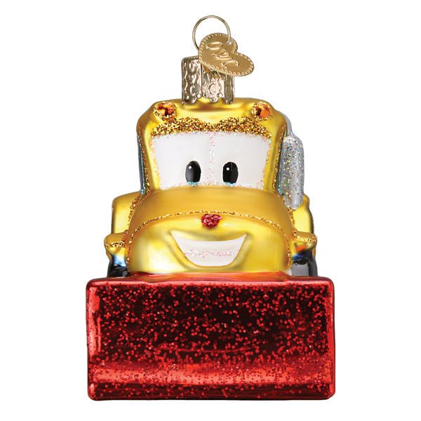 Bright - eyed Bulldozer Ornament - themonogram manor 