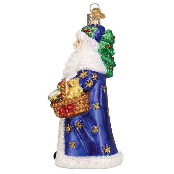 Regal Father Christmas Ornament - #themonogram manor #