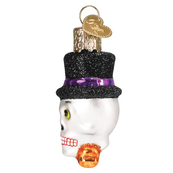 Mini Top Hat Skeleton Ornament - themonogram manor 