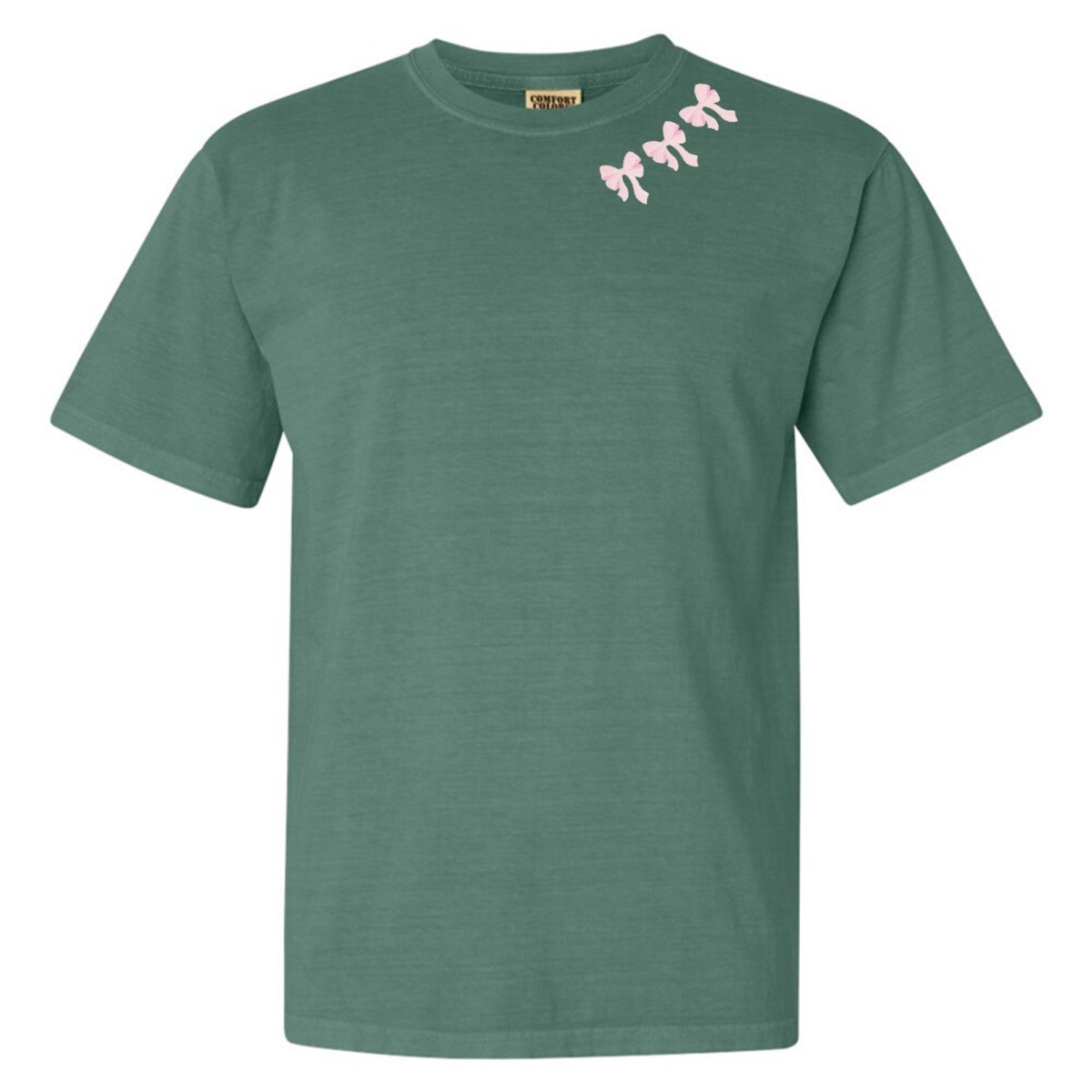 Embroidered 'Bow Collar' T-Shirt - themonogram manor 