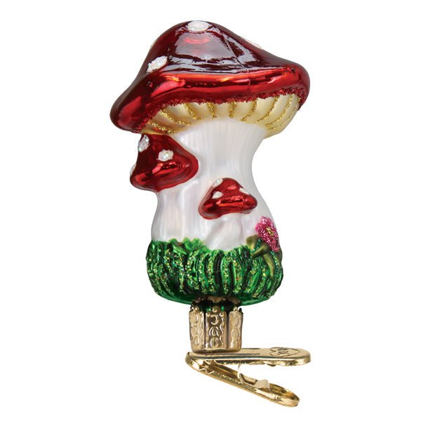 Clip - on Mushrooms Ornament - themonogram manor 