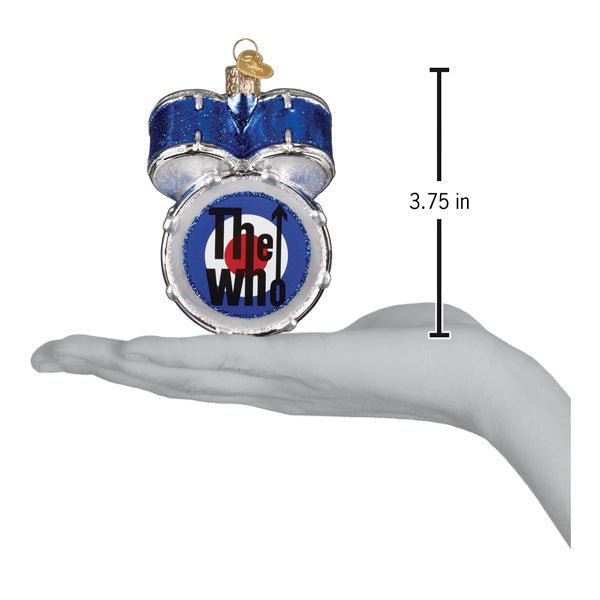 The Who Drum Set Ornament - #themonogram manor #