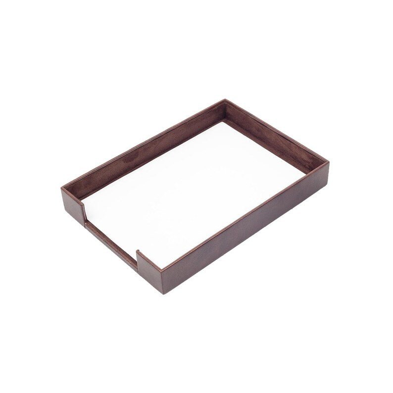 MOOG Leather Single Document Tray - themonogram manor 