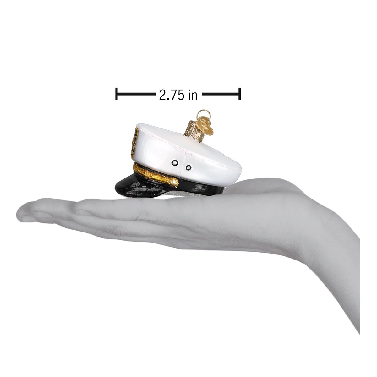 Captain's Cap Ornament - #themonogram manor #