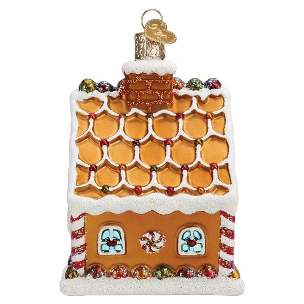 Sweet Gingerbread Cottage Ornament - themonogram manor 