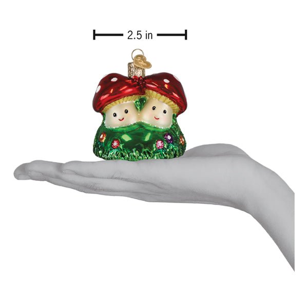 Happy Mushrooms Ornament - themonogram manor 