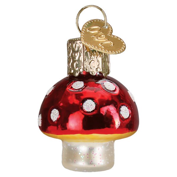 Mini Lucky Mushroom Ornament - #themonogram manor #