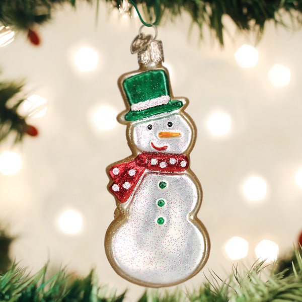 Snowman Sugar Cookie Ornament - #themonogram manor #