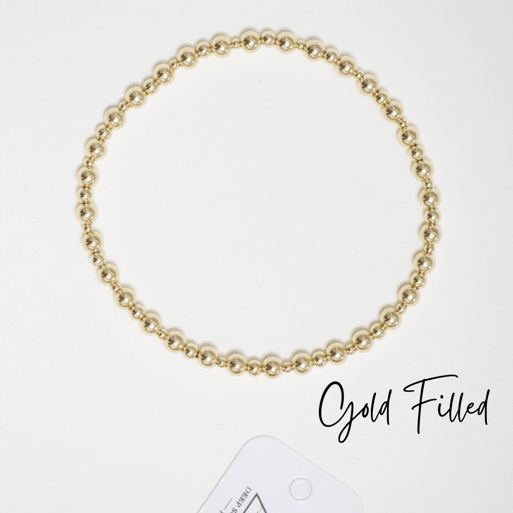 Lizzie Bracelet ~ 14k Gold-Filled - themonogram manor 