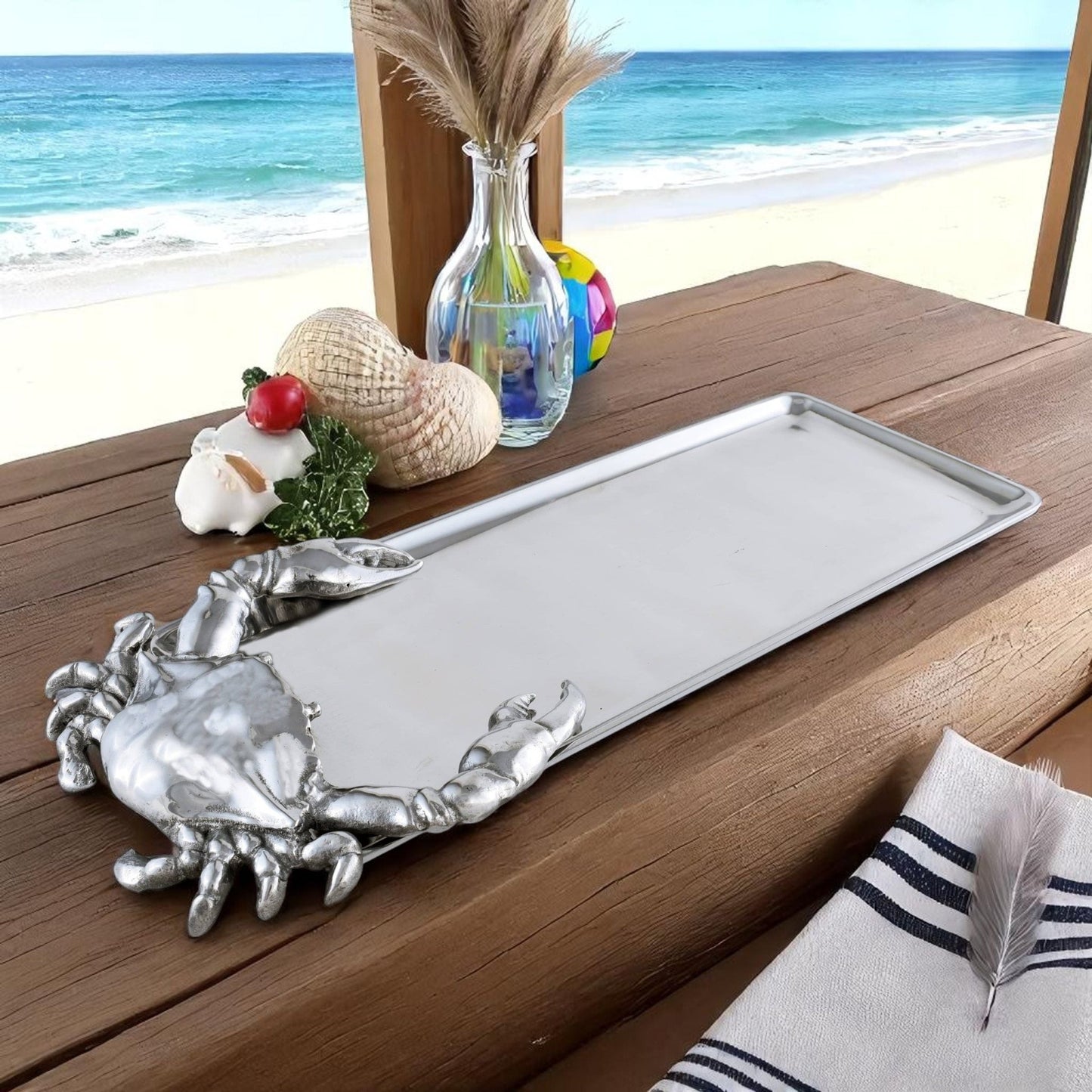 Crab Oblong Tray - themonogram manor 