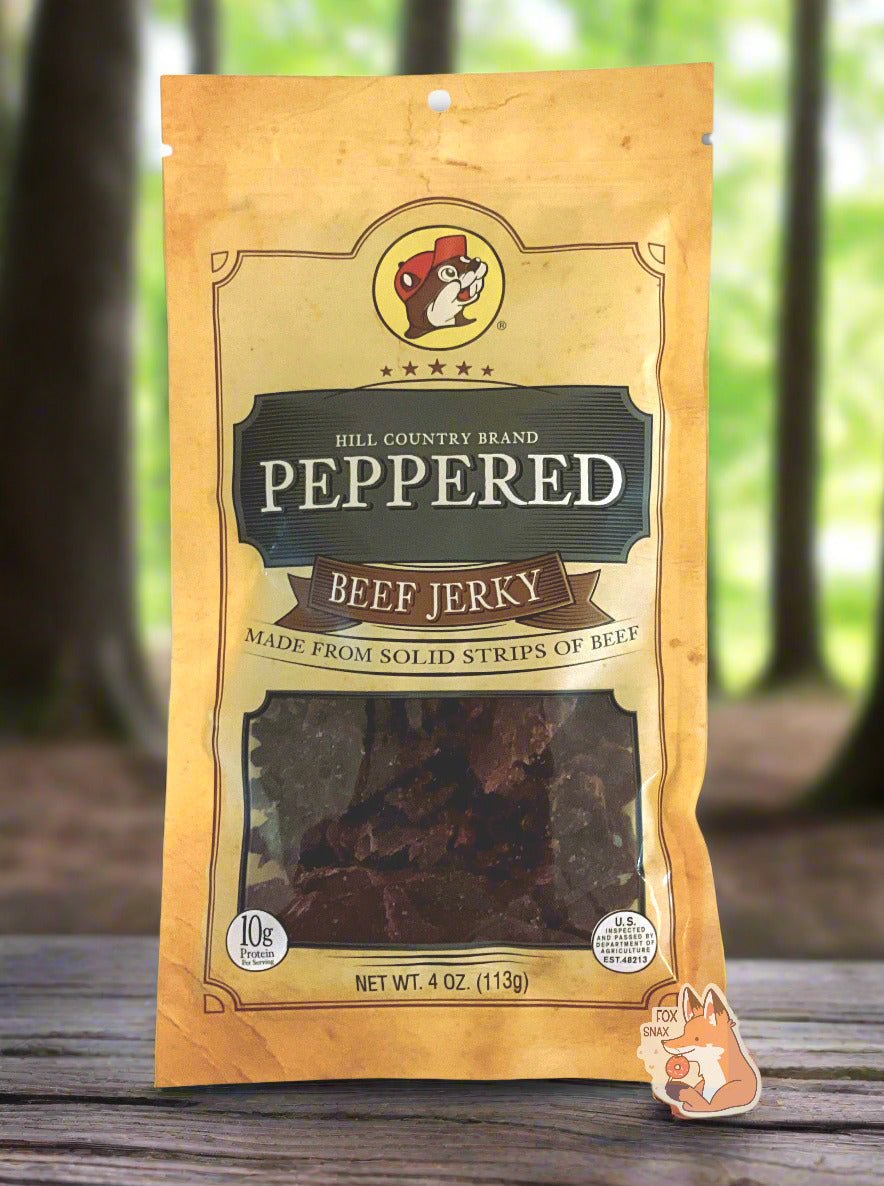 Buc - ee's Hill Country Brand Peppered Beef Jerky - themonogram manor 