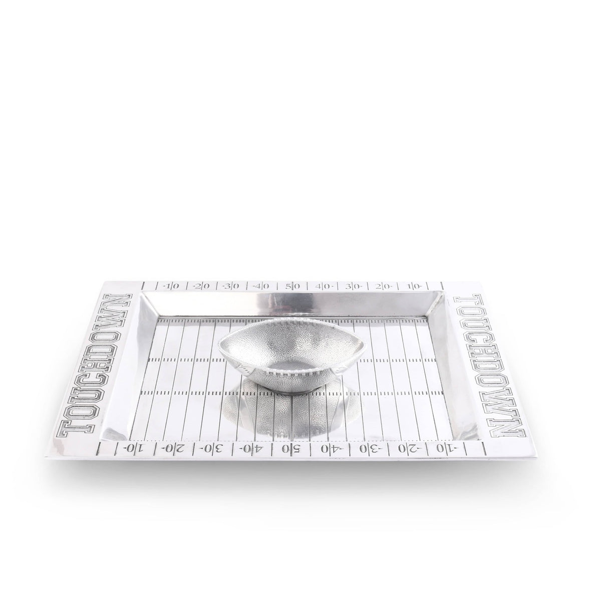 Football Field Chip and Dip Tray and Bowl - themonogram manor 