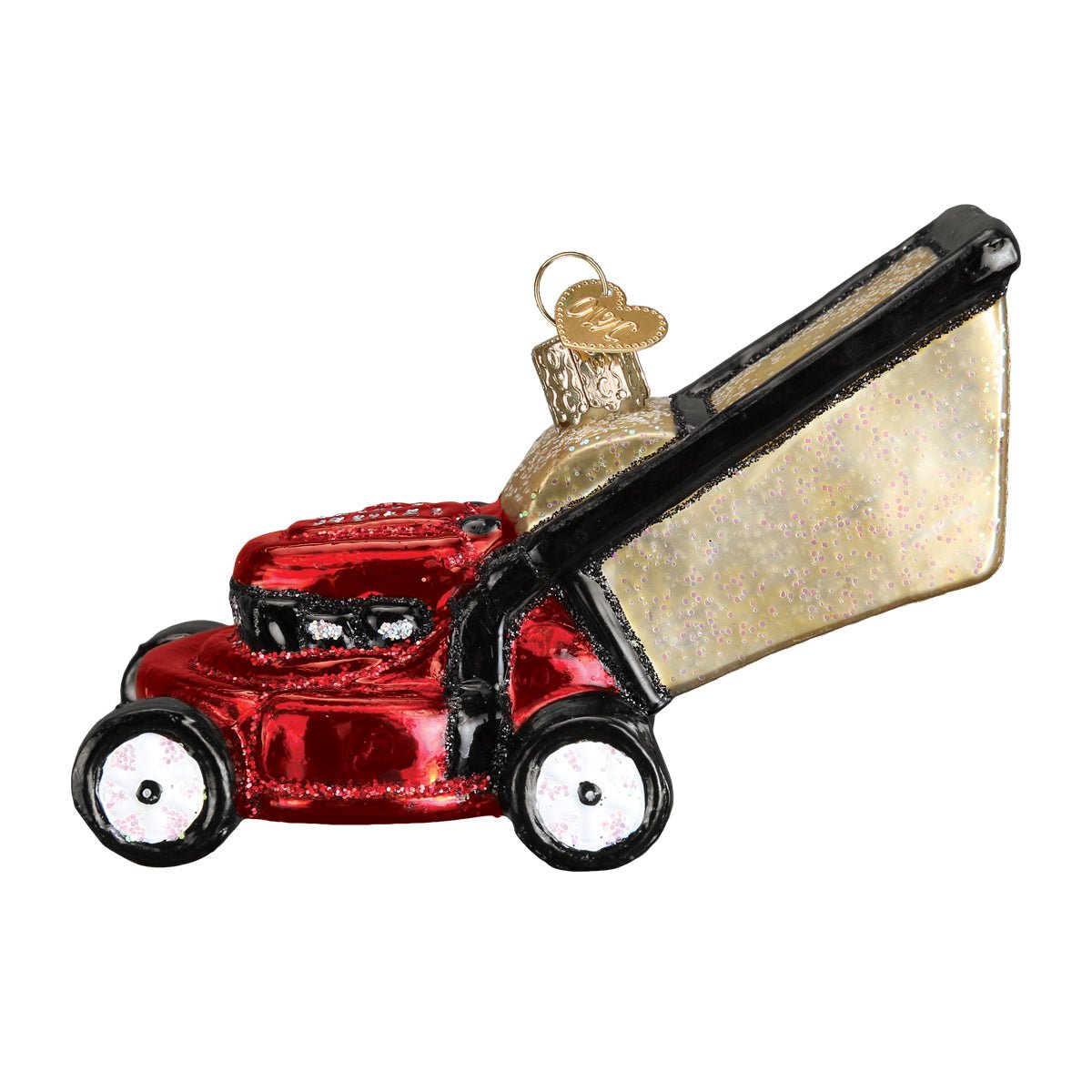 Lawn Mower Ornament - #themonogram manor #