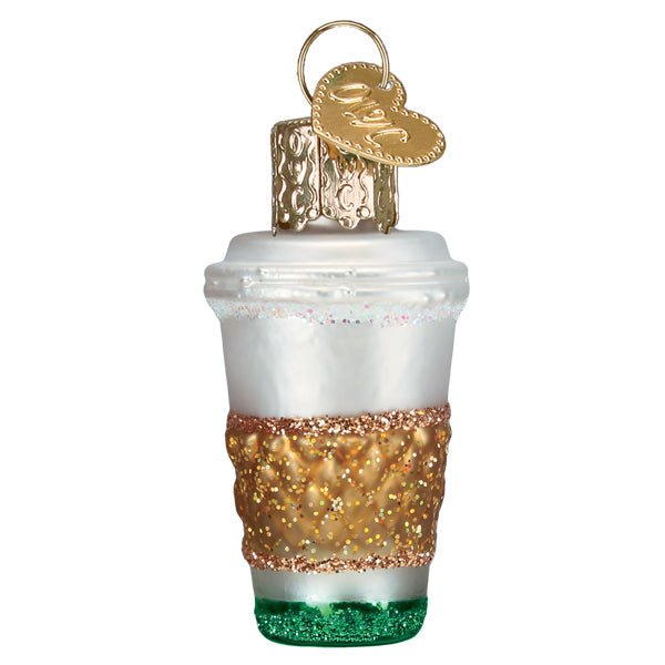 Mini Coffee To Go Ornament - themonogram manor 