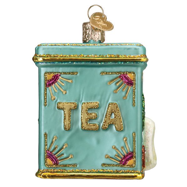Tea Tin Ornament - #themonogram manor #