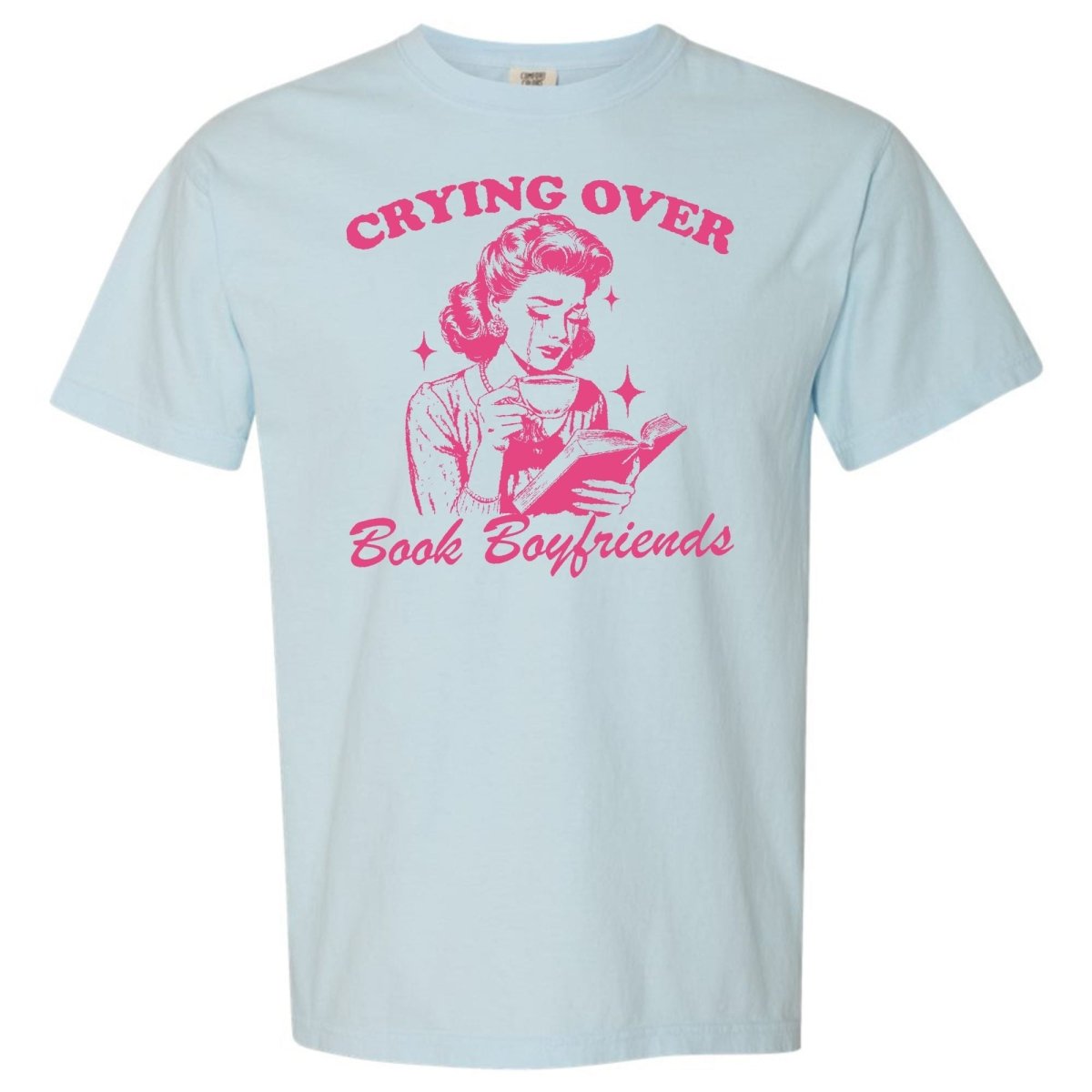 'Crying Over Book Boyfriends' T-Shirt - themonogram manor 