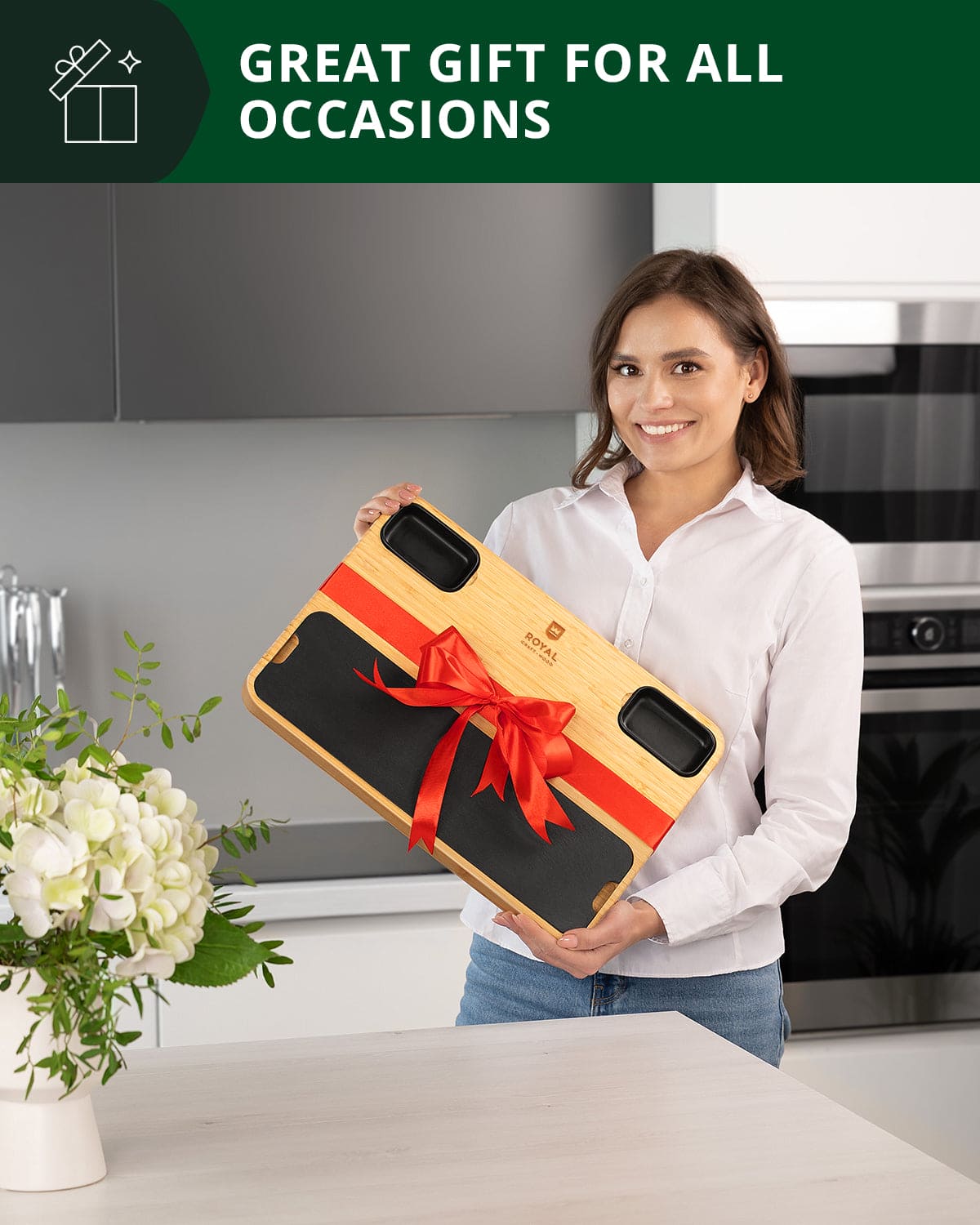 Cheese Board with Slate Plate - themonogram manor 