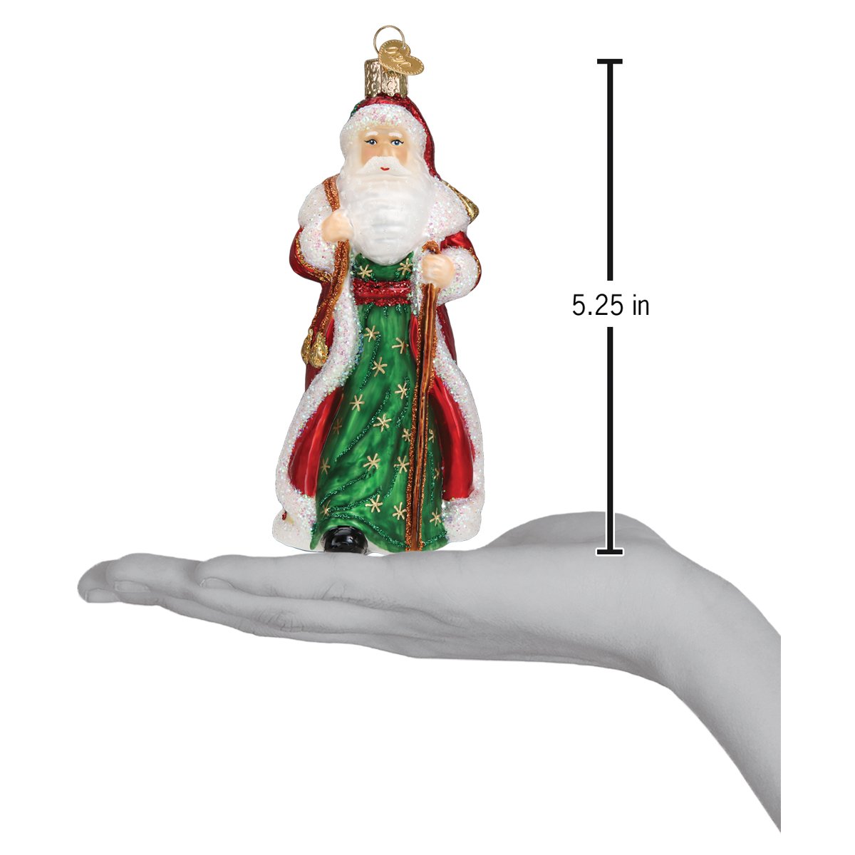 Father Christmas With Bells - #themonogram manor #