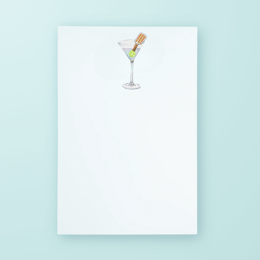 Pickleball Cocktail Notepad - themonogram manor 