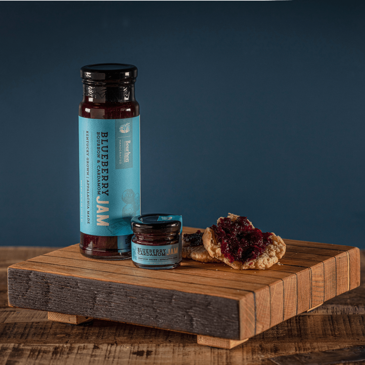 Blueberry Bourbon & Cardamom Jam - themonogram manor 