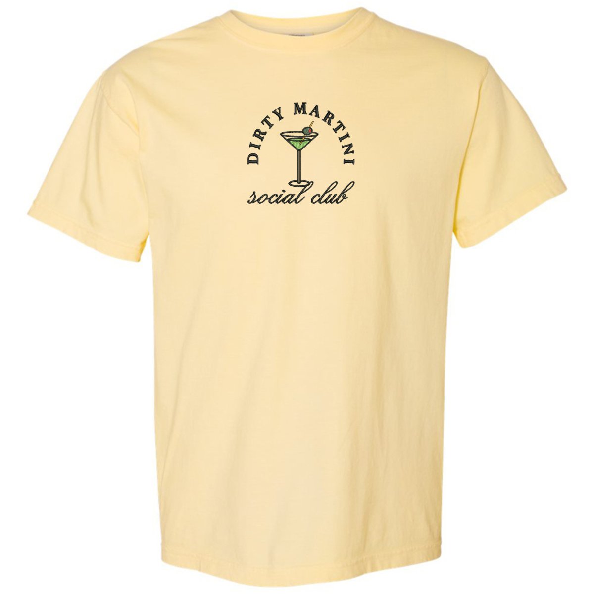 'Dirty Martini Social Club' T-Shirt - themonogram manor 
