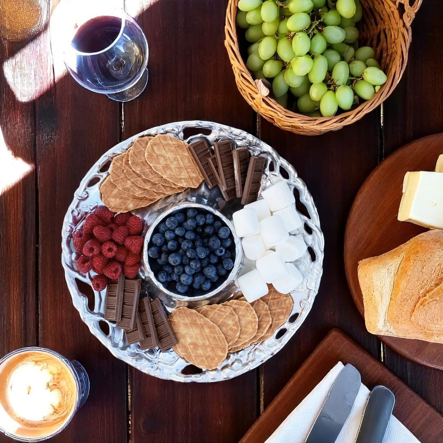 Grape Chip and Dip - themonogram manor 