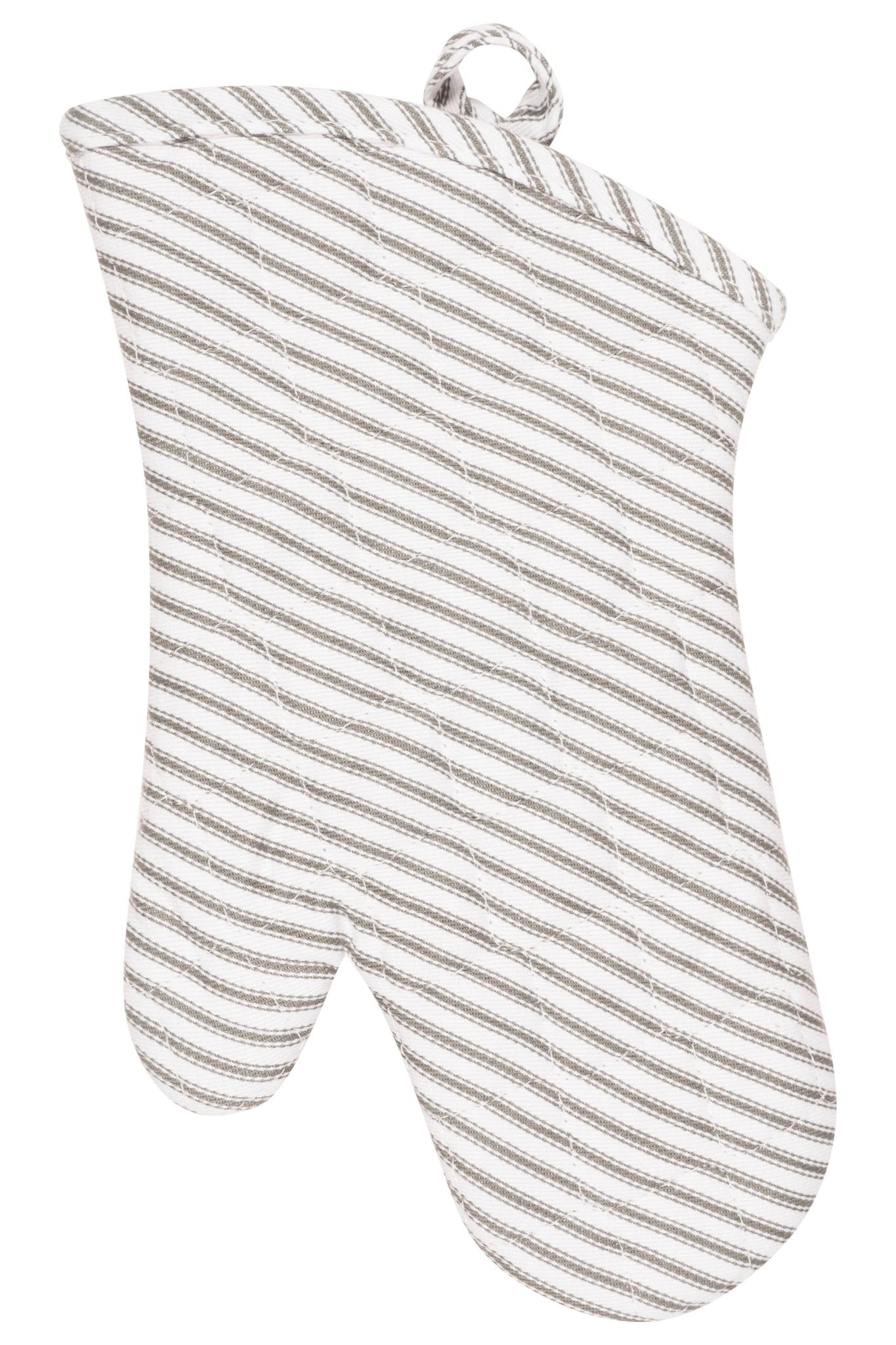 KAF Home Metro Stripe Terry Lined Oven Mitt - themonogram manor 