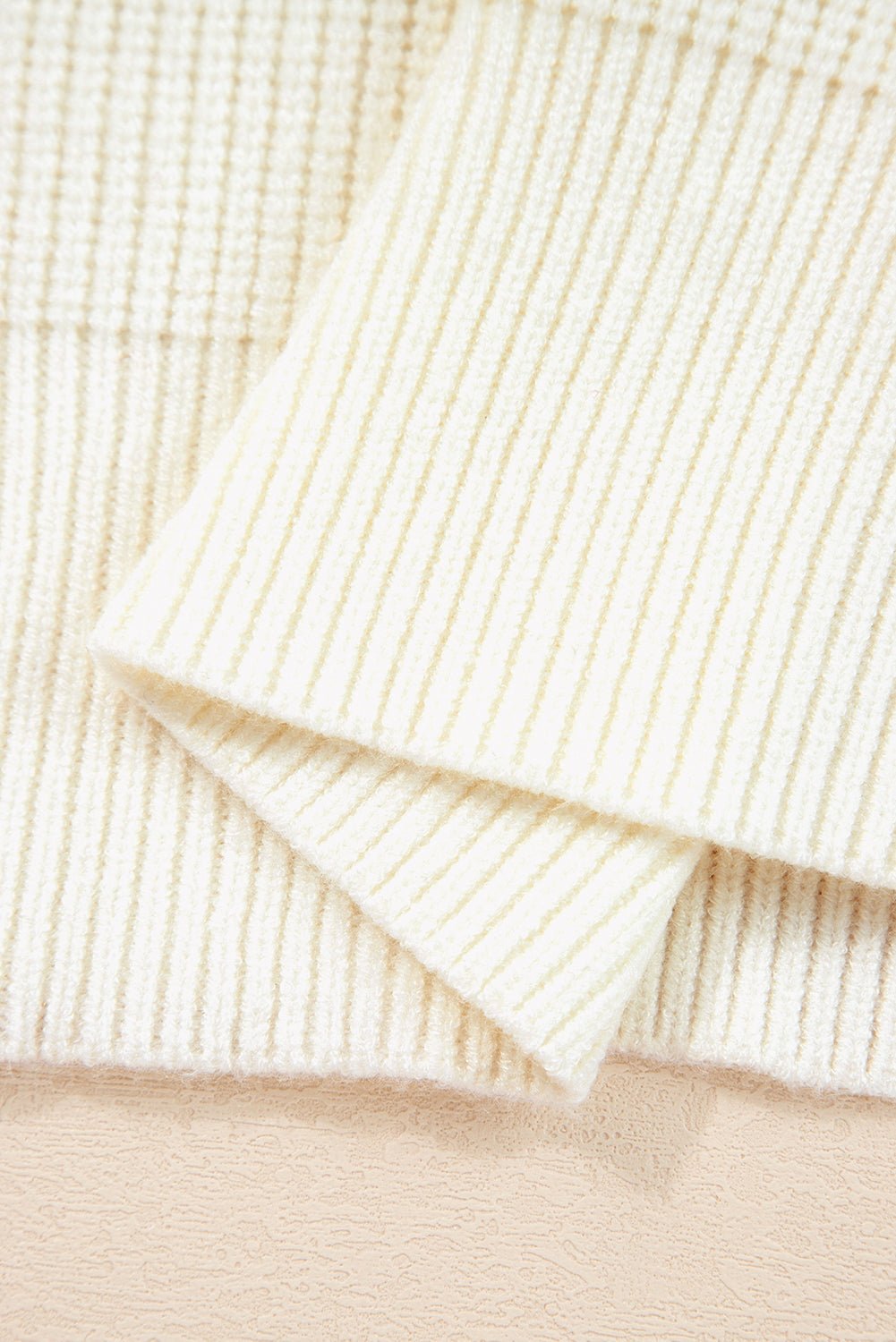 Halloween Pumpkin Embroidered Ribbed Thanksgiving Holiday Sweater - themonogram manor 