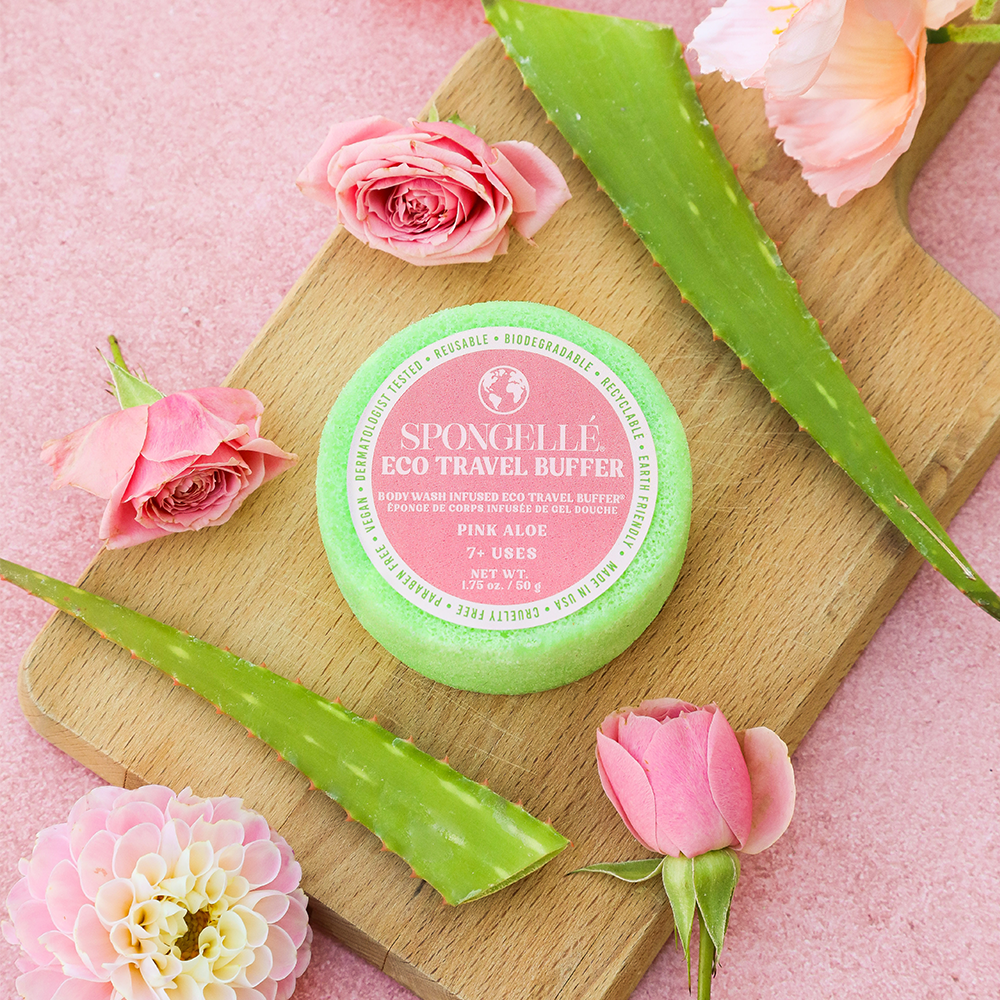 Pink Aloe | Eco Travel Buffer - themonogram manor 