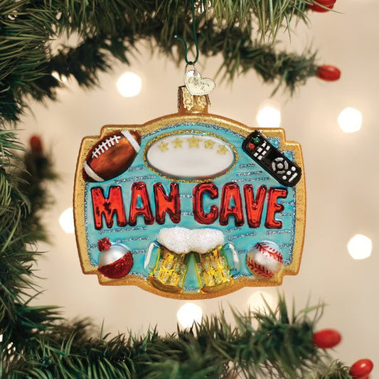 Man Cave Ornament - themonogram manor 
