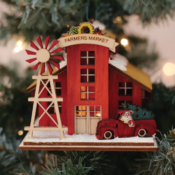 Farmer's Market Ornament - themonogram manor 