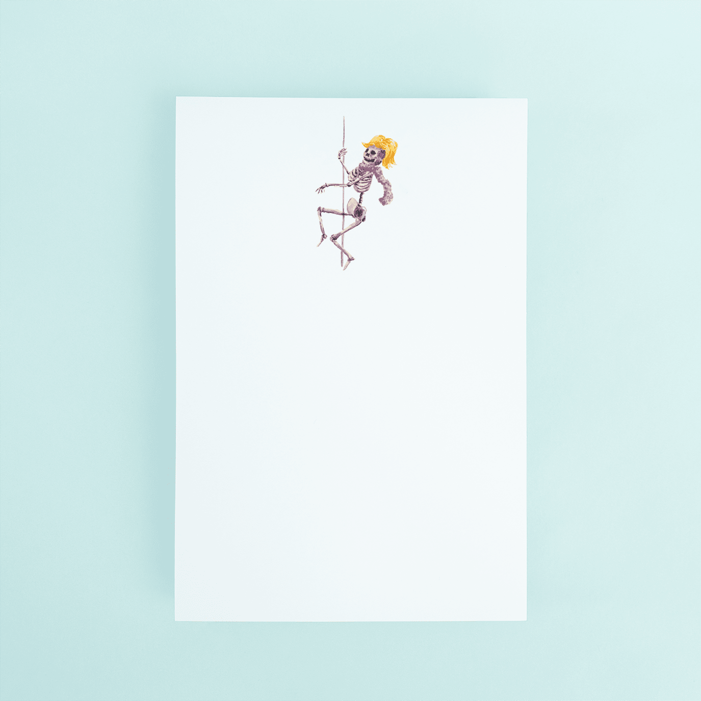 Pole Dancing Skeleton - themonogram manor 